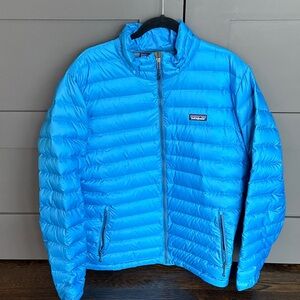 Patagonia Vibrant Blue Puffer Jacket